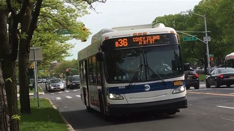MTA Bus B36 bus Route Schedule and Stops (Updated) The B36 bus (Stillwell Av) has 20 stops departing from Surf Av/W 37 St and ending at Surf Av/Stillwell Av. Choose any of the B36 bus stops below to find updated real-time schedules and to see their route map.. 