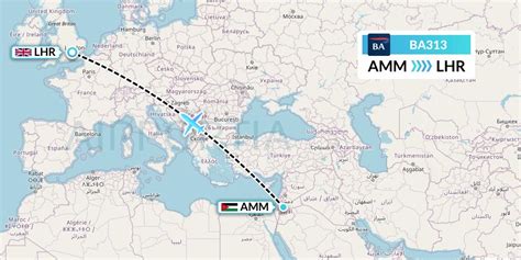 BA313 - 13. Feb 2024: British Airways (BAW313) from Amman to …