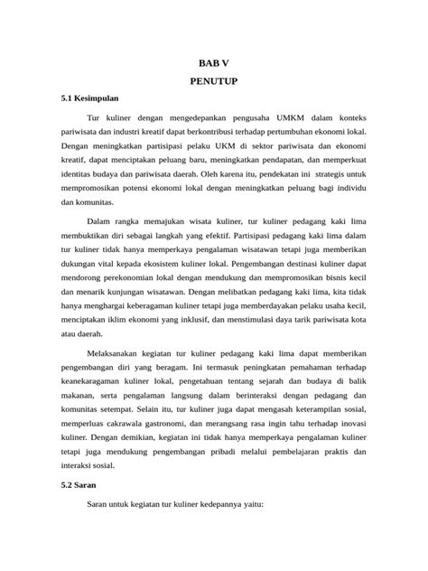 BAB 5 PENUTUP 5.1 Kesimpulan - UNG - wintechmobiles.com