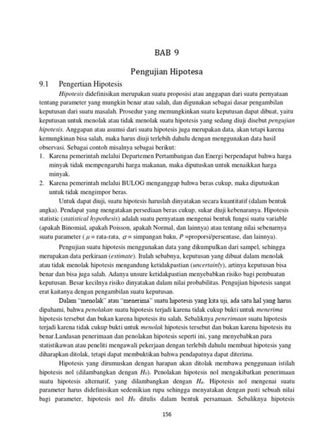 BAB 9. Pengujian Hipotesis - Bina Darma - wintechmobiles.com