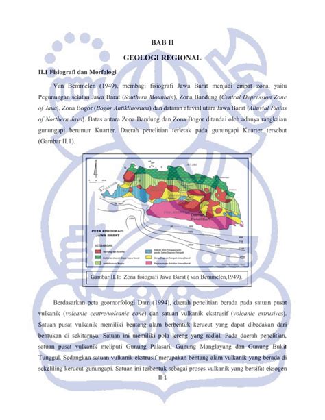 BAB II GEOLOGI REGIONAL II.1. Fisiografi Regional - ITERA - wintechmobiles.com
