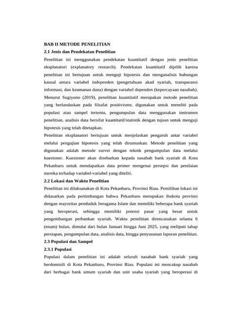 BAB II METODE PENELITIAN - Universitas Nasional - wintechmobiles.com