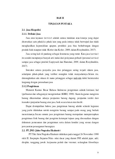 BAB II TINJAUAN PUSTAKA 2.1 Pemborosan - Universitas …