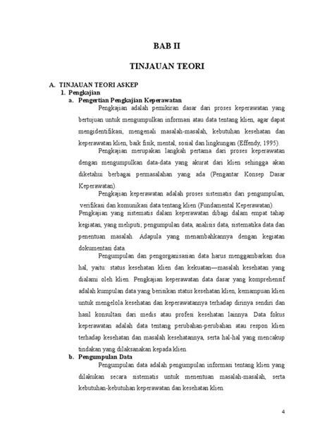 BAB II TINJAUAN TEORI - adminlib.poltekkes - wintechmobiles.com