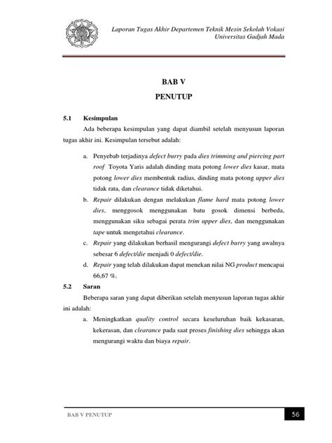 BAB V PENUTUP 5.1 Kesimpulan - UNG - wintechmobiles.com