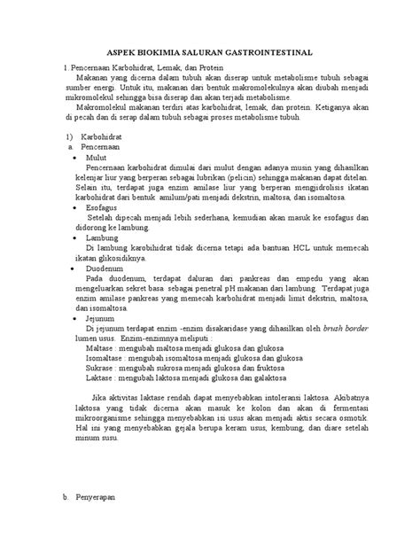 BAB X Biokimia Gastrointestinal - muktibox.com