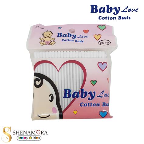 BABY LOVE COTTON BUDS BOTOL - Shop - raincitystudios.com