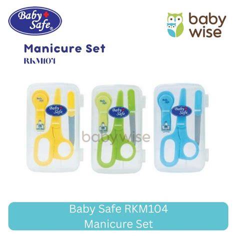 Baby Safe RKM104 Manicure Set - Gunting Kuku Kit - raincitystudios.com