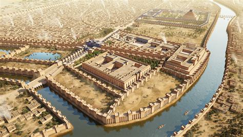 Babylon City Walls Reconstruction Ancient Mesopotamia - wintechmobiles.com