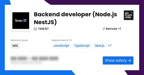 Backend Developer (Node.js / NestJS) - LinkedIn Philippines - coolestguyplanet.net