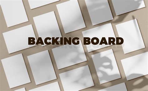Backing Boards - Matboard and More - muktibox.com