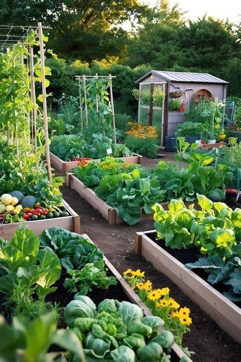 Backyard Food Garden: A Beautiful Blend of Productivity ... - raincitystudios.com