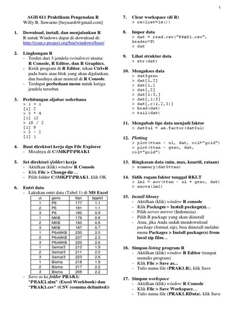 Bagian 1 Pengenalan R | STA561 Pemrograman Statistika - wintechmobiles.com