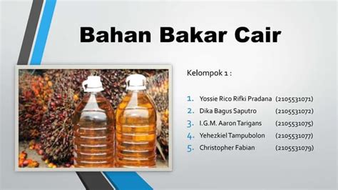 Bahan Bakar Cair - Wiki Berbudi - wintechmobiles.com