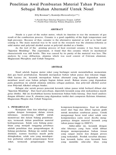 Bahan Nosel Roket [PDF|TXT] - wintechmobiles.com