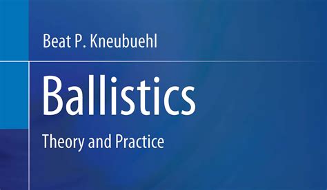 Ballistics: Theory and Practice | Springer Nature Link - wintechmobiles.com