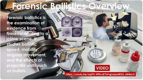 Ballistics in Crime Scene Analysis - wintechmobiles.com