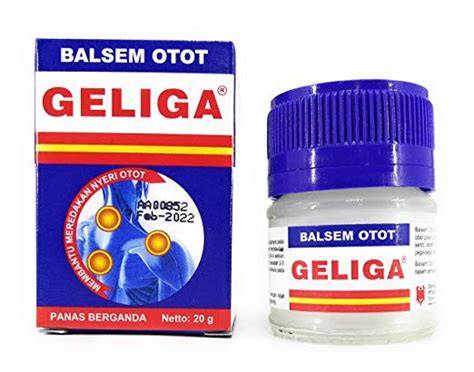 BALSEM OTOT GELIGA MUSCULAR BALM 10G - raincitystudios.com