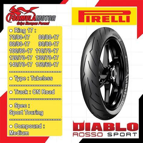 Ban Pirelli Diablo Rosso Ring 17 - raincitystudios.com