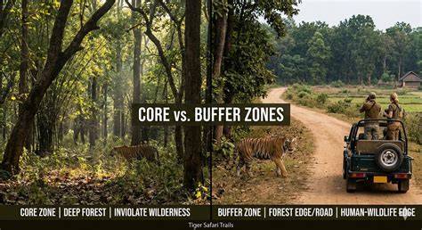 Bandhavgarh safari zones name and number. Core & buffer zones of ... - raincitystudios.com