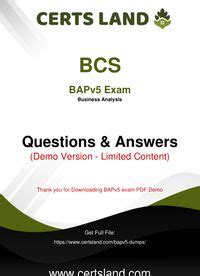 BAPv5 PDF Demo