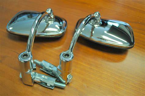 Bar end mirror- Chrome - Royal Bullet Accessories World - raincitystudios.com
