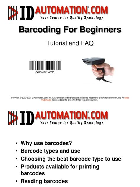 Barcoding for Beginners & Barcode FAQ - wintechmobiles.com