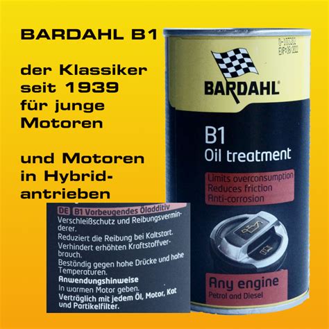 BARDAHL -Spezialitäten für das Auto ist AN.BA.LUB BARDAHL …