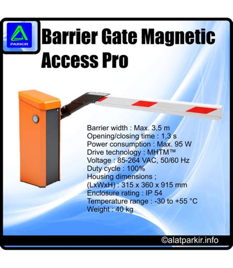 Barrier Gate Access Pro - H - PT. Naratech Indonesia - coolestguyplanet.net