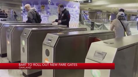 BART to roll out new fare gates