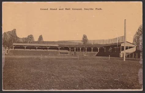 BASEBALL Field, Smythe Park Stadium MANSFIELD PA Vintage …