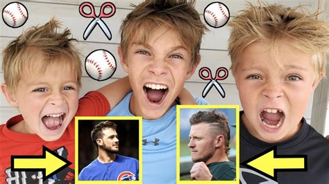 BASEBALL MULLET HAIRCUTS! ⚾️ ️ - YouTube