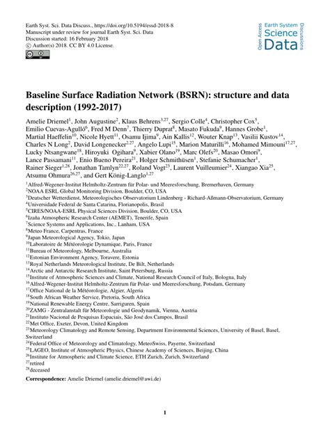 Baseline Surface Radiation Network: Ocean Data View - raincitystudios.com