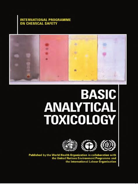 Basic analytical toxicology - World Health Organization (WHO) - wintechmobiles.com