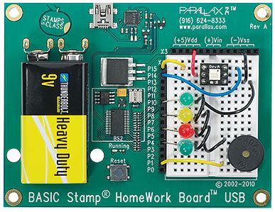 BASIC Stamp HomeWork Board