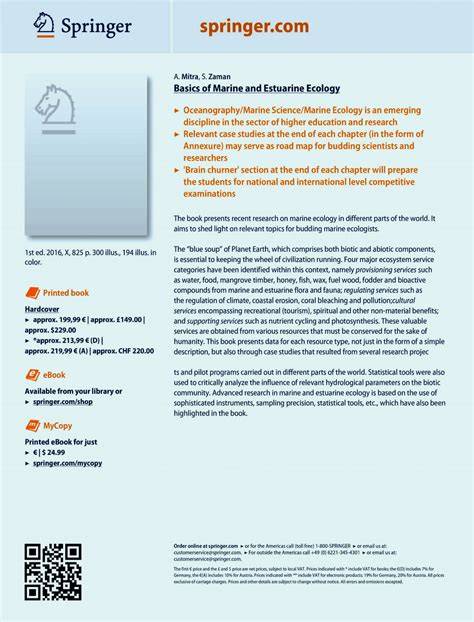 Basics of Marine and Estuarine Ecology | Springer … - raincitystudios.com