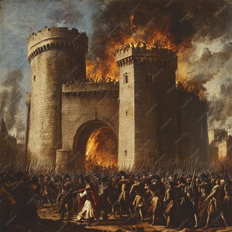 Bastille Storming 1789 Painting - wintechmobiles.com