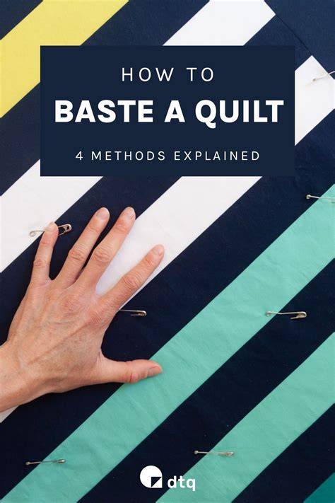 Basting Basics - 3 Ways to Baste Your Quilt - muktibox.com