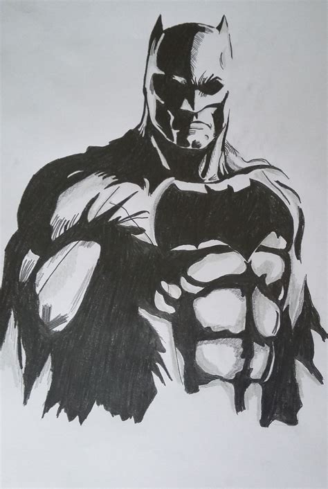 BATMAN DRAWING BATMAN PAINTING How to.