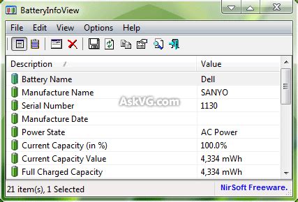 BatteryInfoView for Windows - Download it from … - coolestguyplanet.net