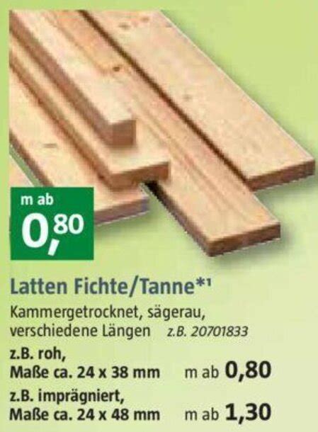 BAUHAUS Latten Angebot ᐅ Finde den Preis im aktuellen …