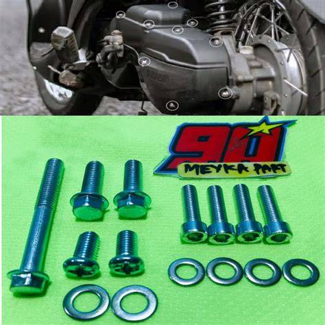 Baut Cover Intake / Cover Cvt Piaggio zip / Liberty100 4tak Original ... - raincitystudios.com