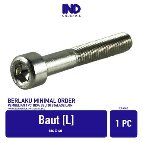Baut M6 Tahan Lama untuk Keperluan Industri - Maret … - raincitystudios.com
