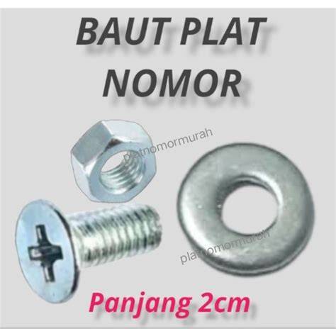 Baut Plat Nomor Motor - Harga Terbaru Juli 2024 - raincitystudios.com