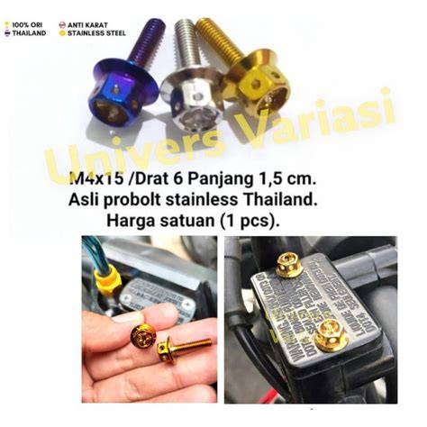 Baut Probolt Tutup Master Rem Probolt Thailand - raincitystudios.com