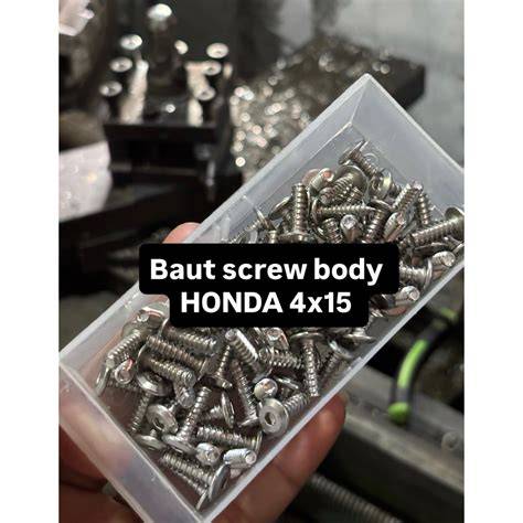 Baut stainless slim screw Body Honda all type semua Honda - raincitystudios.com