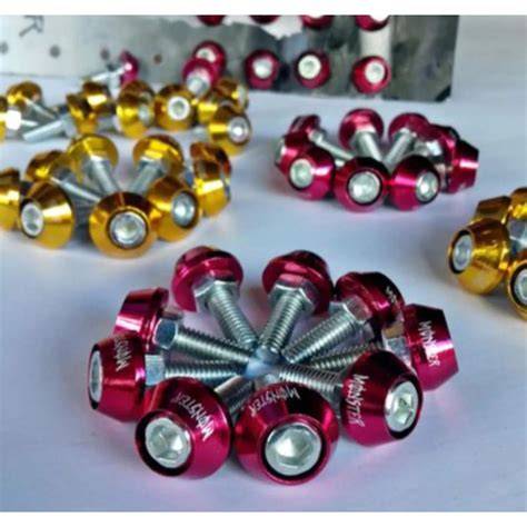 Baut Variasi Baut L + Ring Monel 1 Set Isi 10 Pcs - Shopee Indonesia - raincitystudios.com