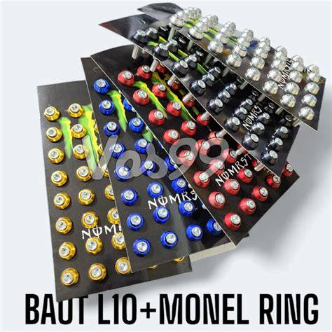 Baut variasi motor/Baut monel variasi 1pcs isi 20 - raincitystudios.com