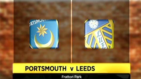 BBC Sport - Football - Portsmouth 2-2 Leeds - BBC News