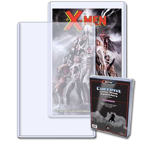 BCW Toploaders Current Comic Book Toploaders 7"x 10" (1) à